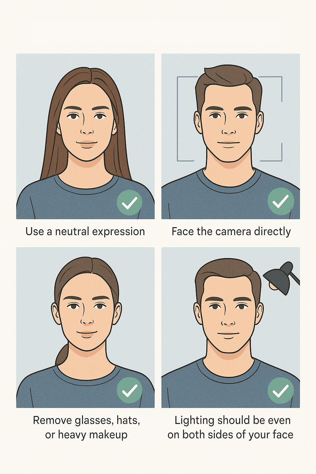 Upload instructions visual guide